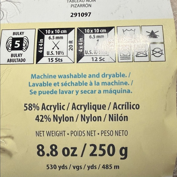 Caron Latte Cakes in color Chalkboard, Bulky - Picture 3 of 6